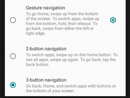 3 button nav