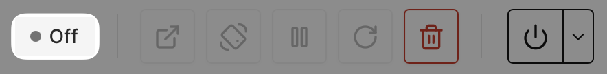 device turn off