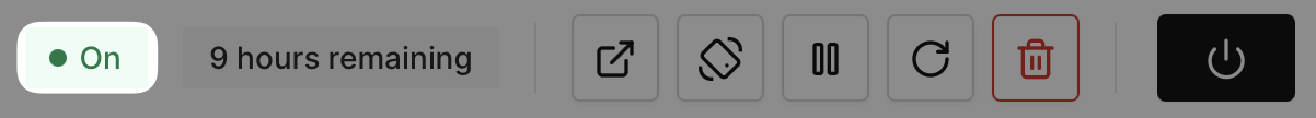 device turn on