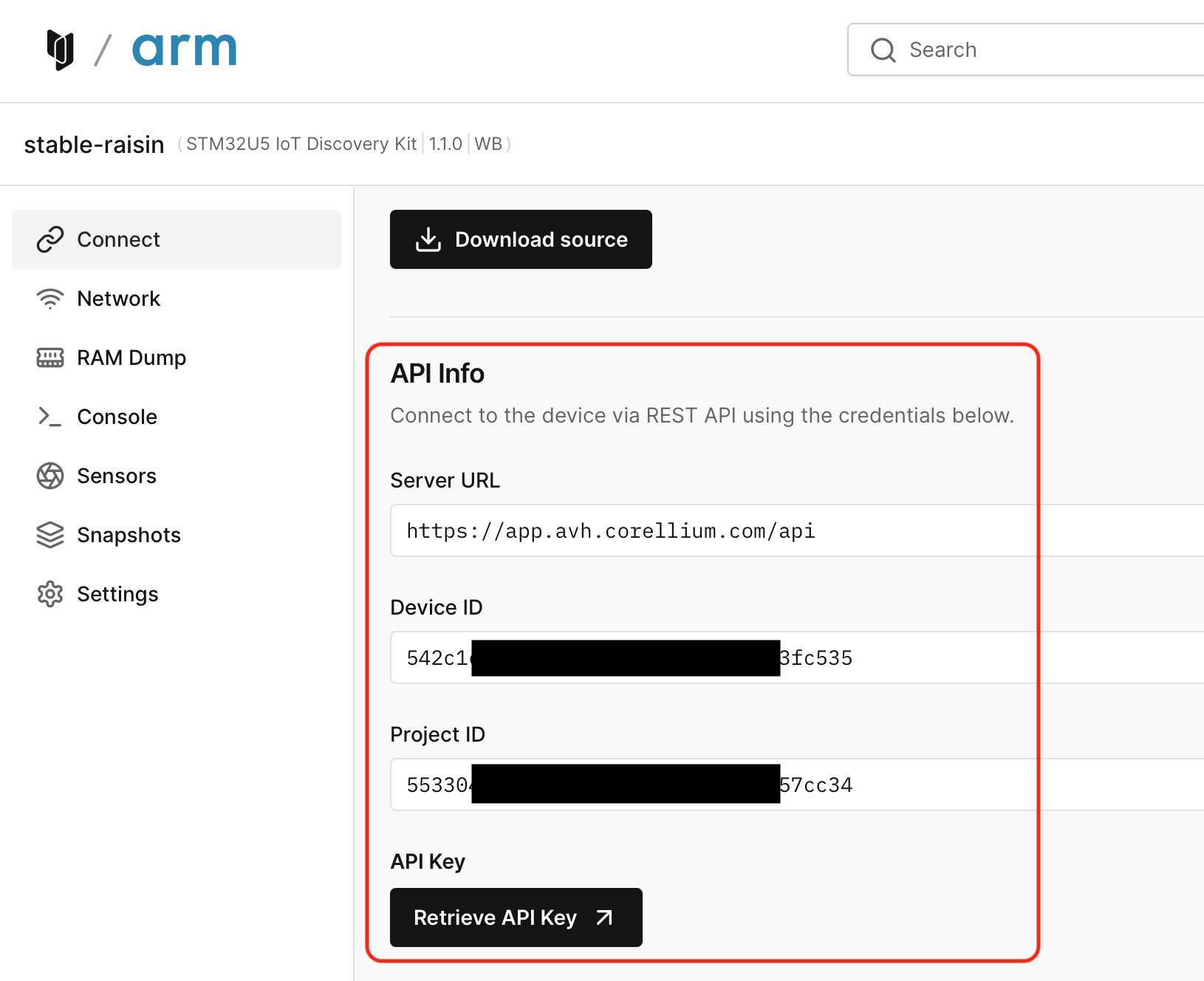 REST API Info