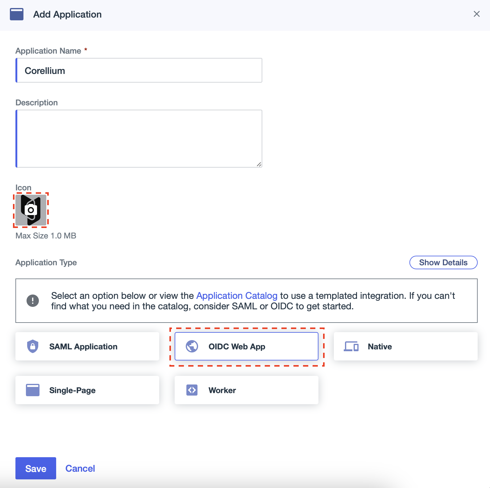Select single page web application