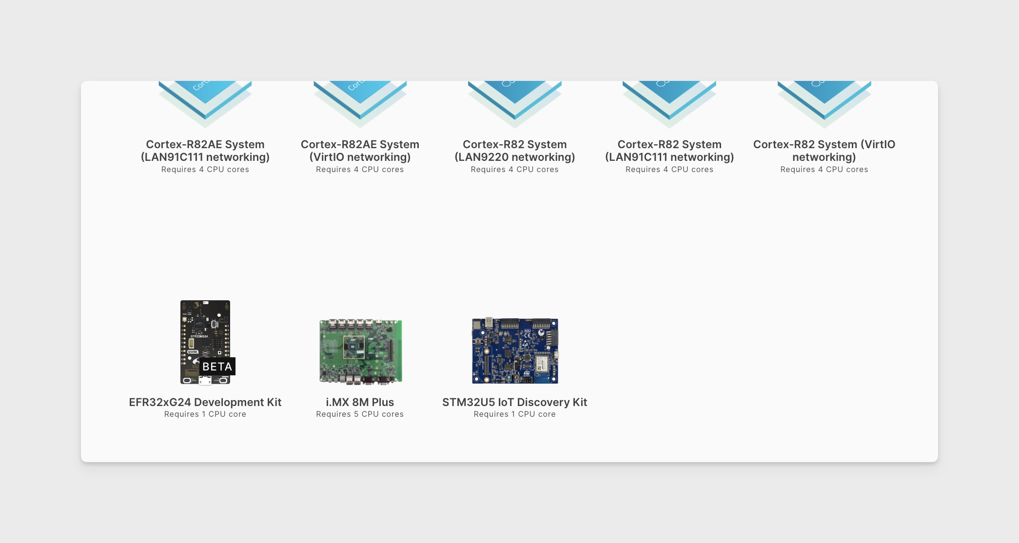 Select STM32U5 IoT Discovery Kit