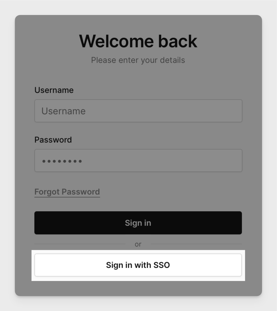 SAML sign-on